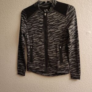 Stylish Gray Utility Jacket B33